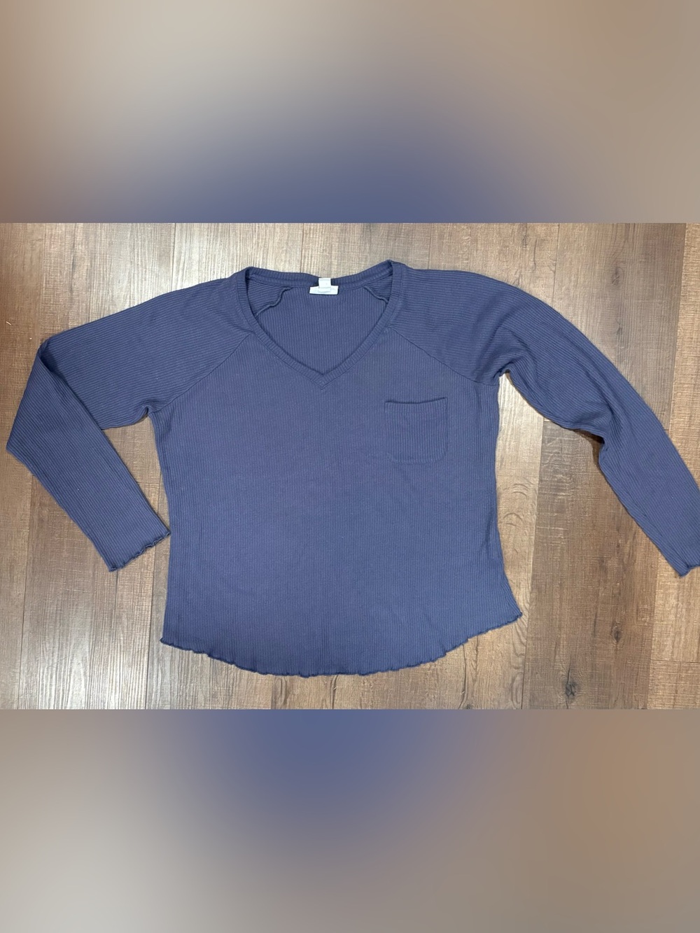 Jenni Intimates Womens Pajama Lounge Top, Size Large